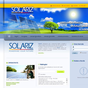 SOLARIZ-ITALY - sito web